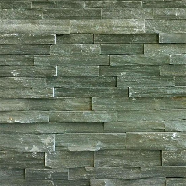 green stone external cladding tiles